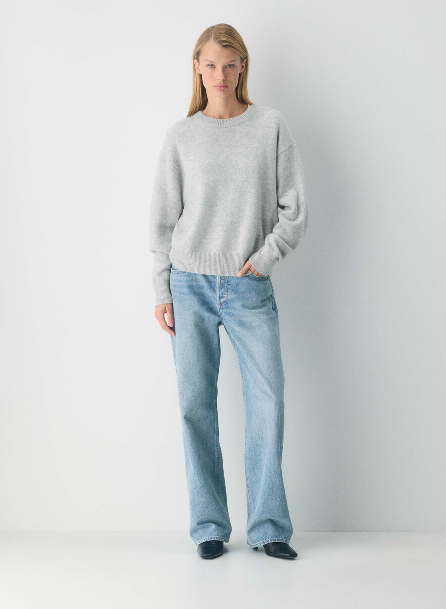 denim forum 90-tallets vintage lavt sittende jeans med mansjetter 7 år bleu taboo
