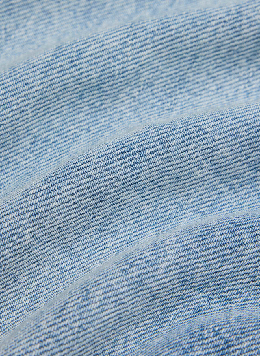 denim forum 90-tallets vintage lavt sittende jeans med mansjetter 7 år bleu taboo