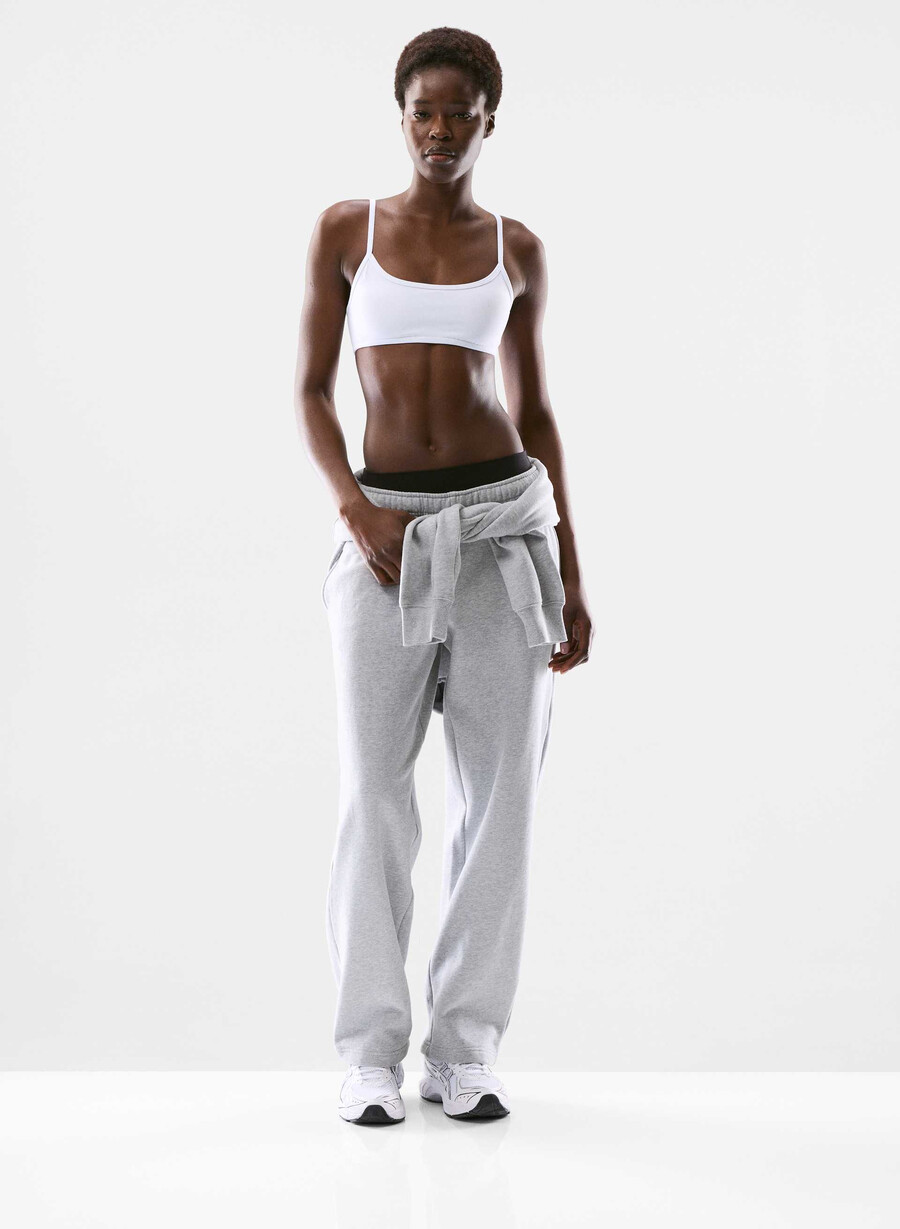 butter essential sports-bh klank hvit