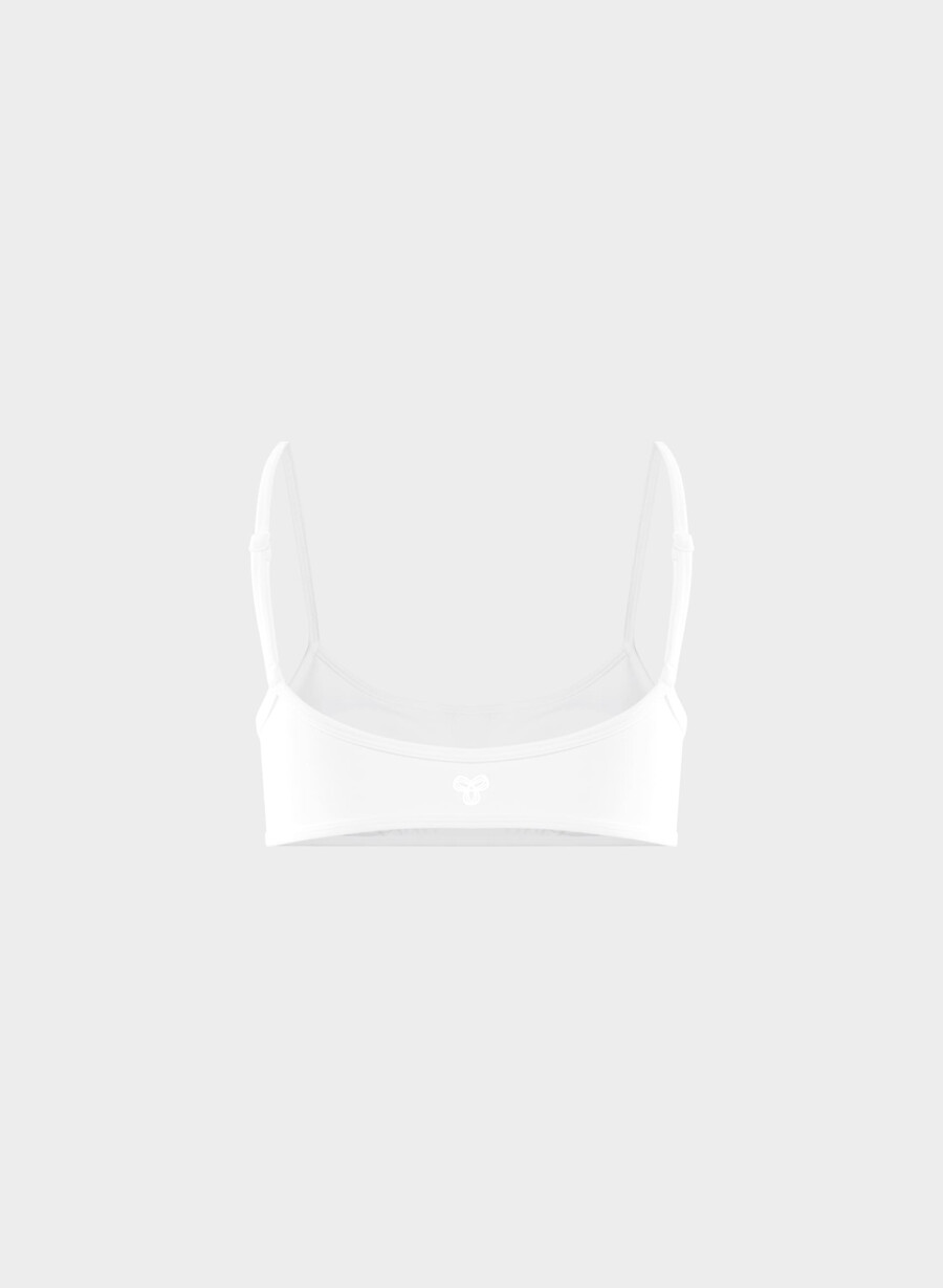 butter essential sports-bh klank hvit