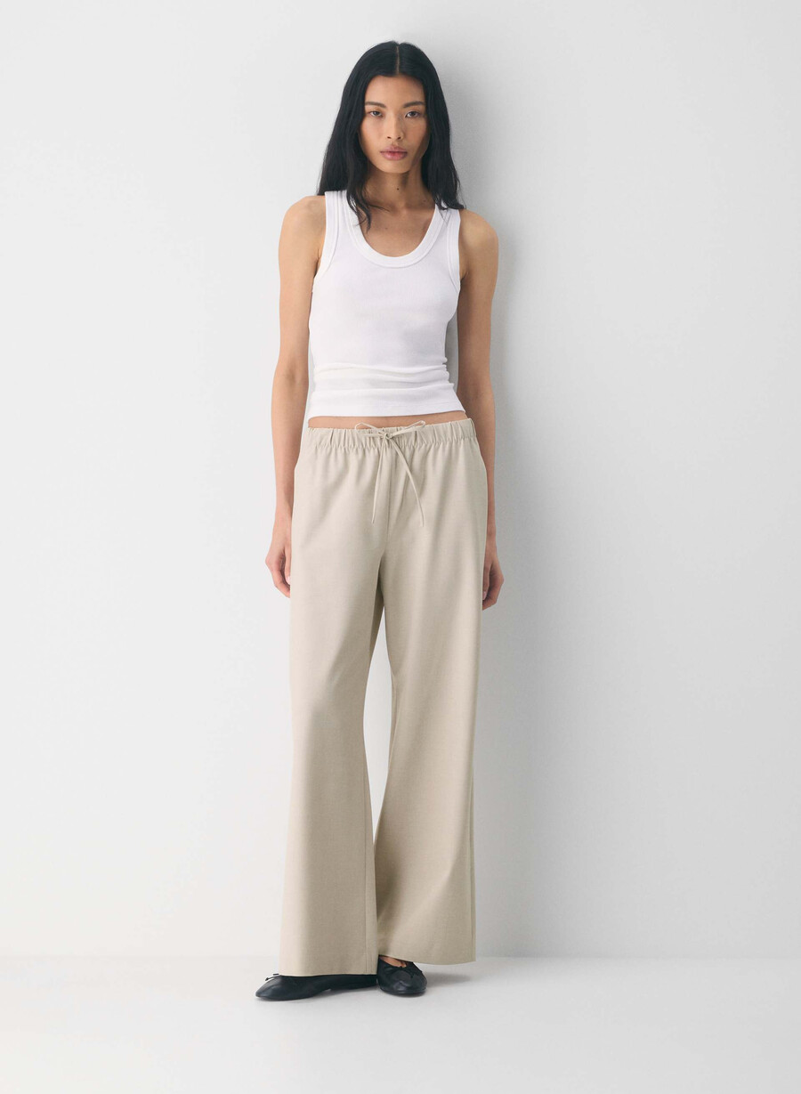 the lodge pant - reessential light heather matte pearl