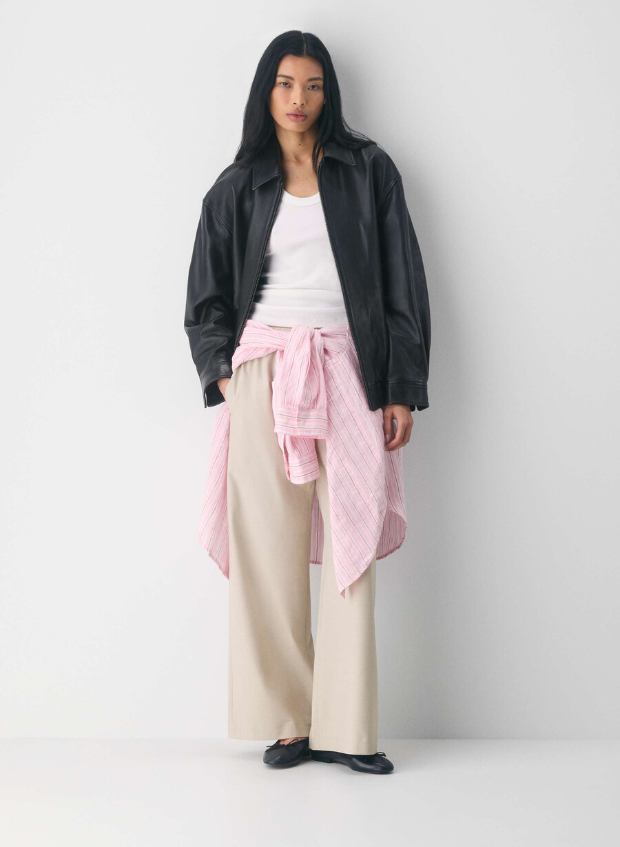 the lodge pant - reessential light heather matte pearl