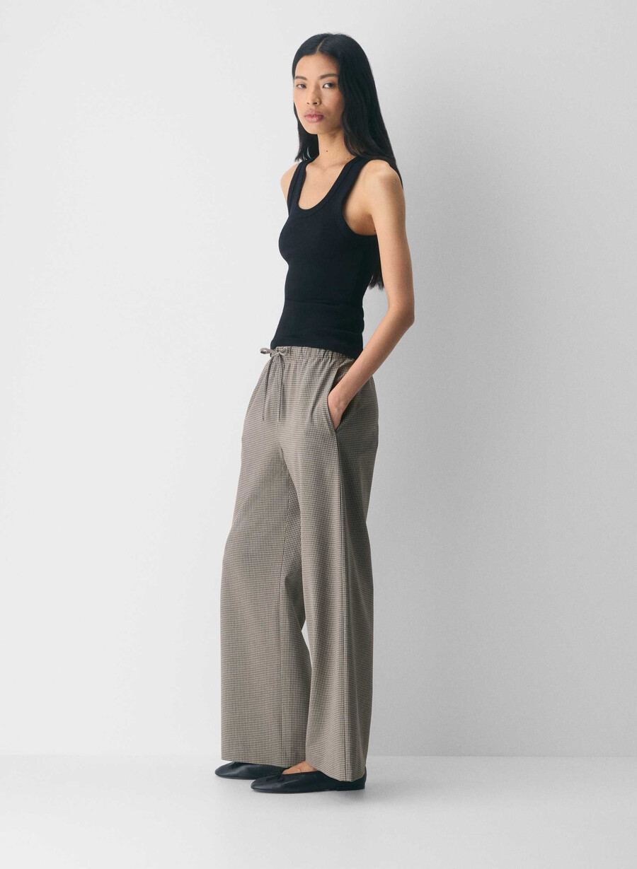 the lodge pant - reessential light har rutete mc brm br