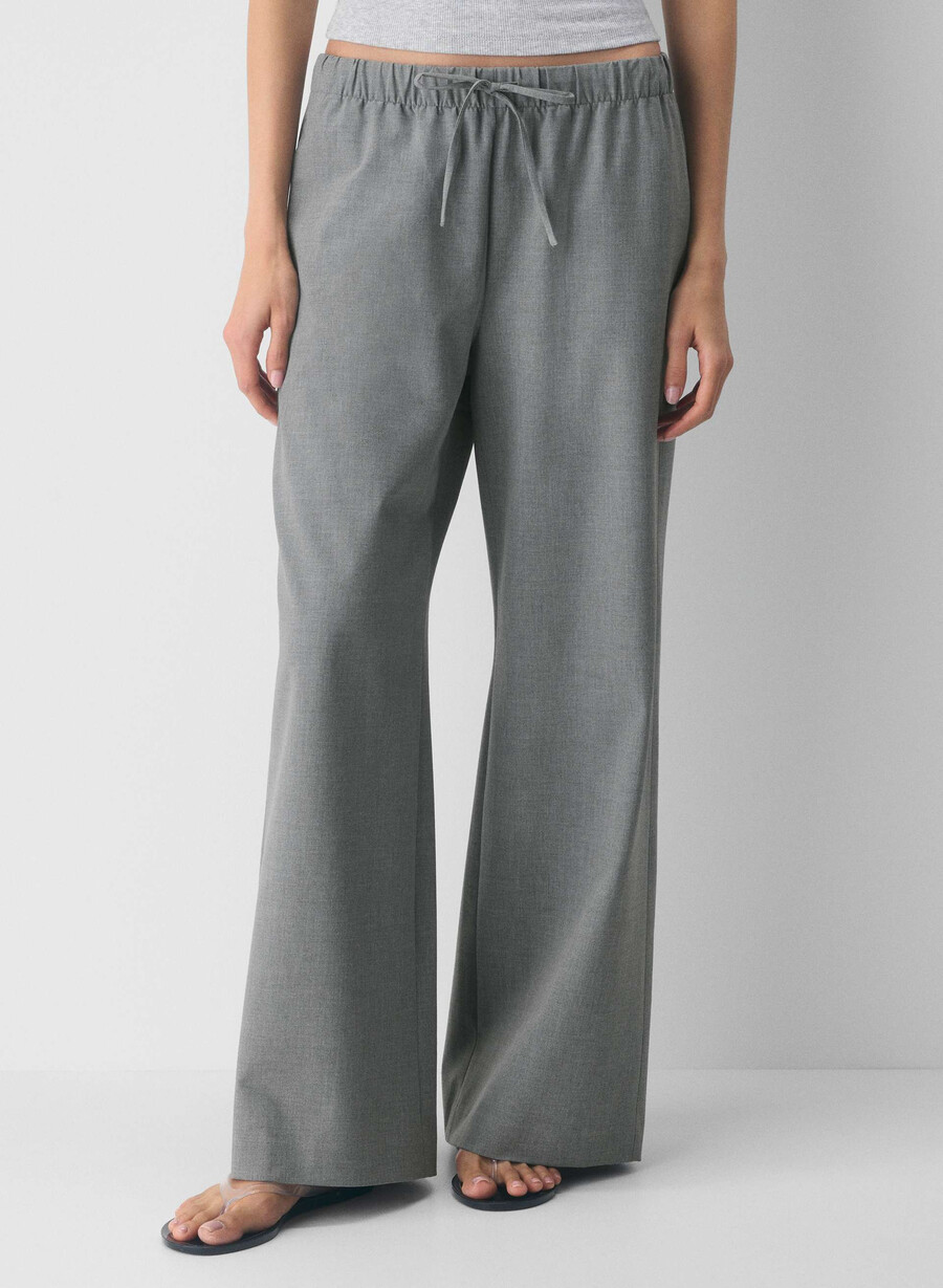 the lodge pant - reessential lys mØrkegrÅ