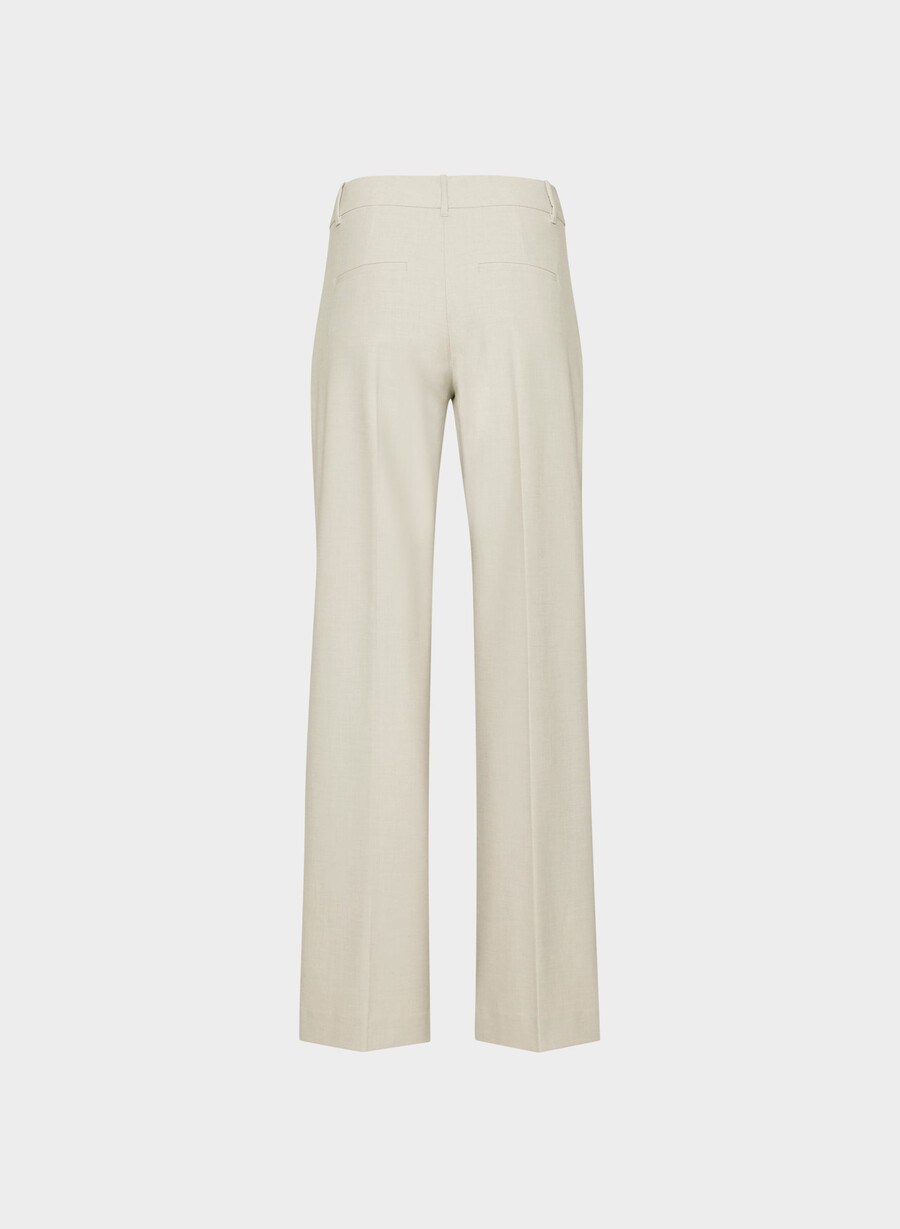 the effortless pant lo-rise - reessential light heather matte pearl