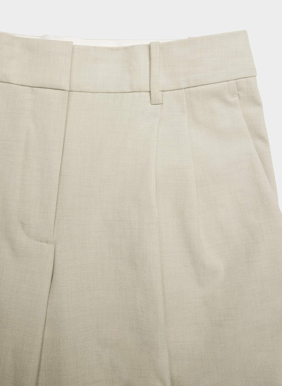 the effortless pant lo-rise - reessential light heather matte pearl