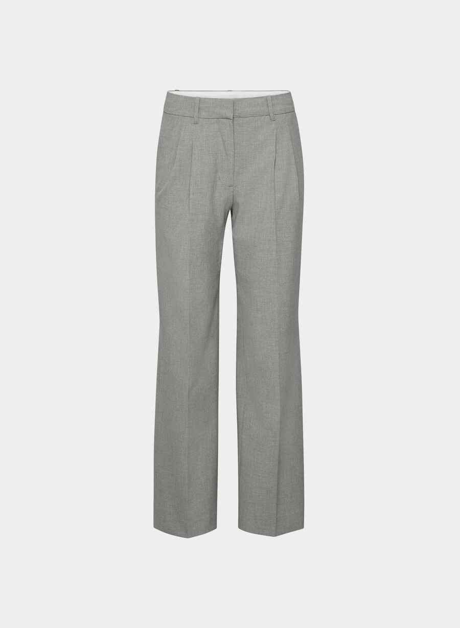 the effortless pant lo-rise - reessential lys mØrkegrÅ
