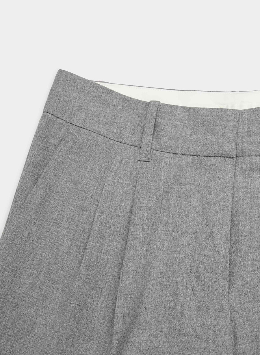 the effortless pant lo-rise - reessential lys mØrkegrÅ