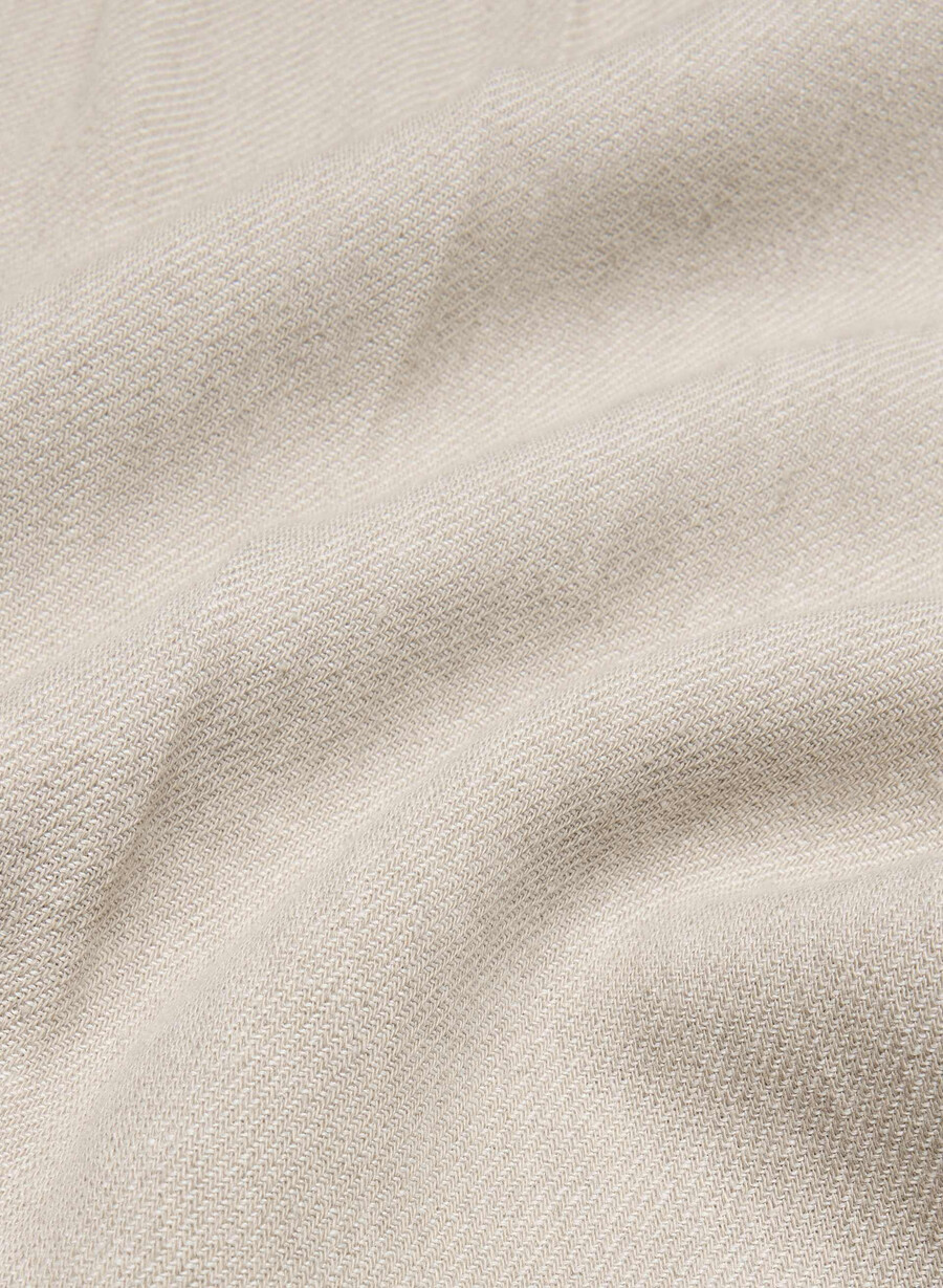 the effortless pant - lin udarvet mØrk ecru