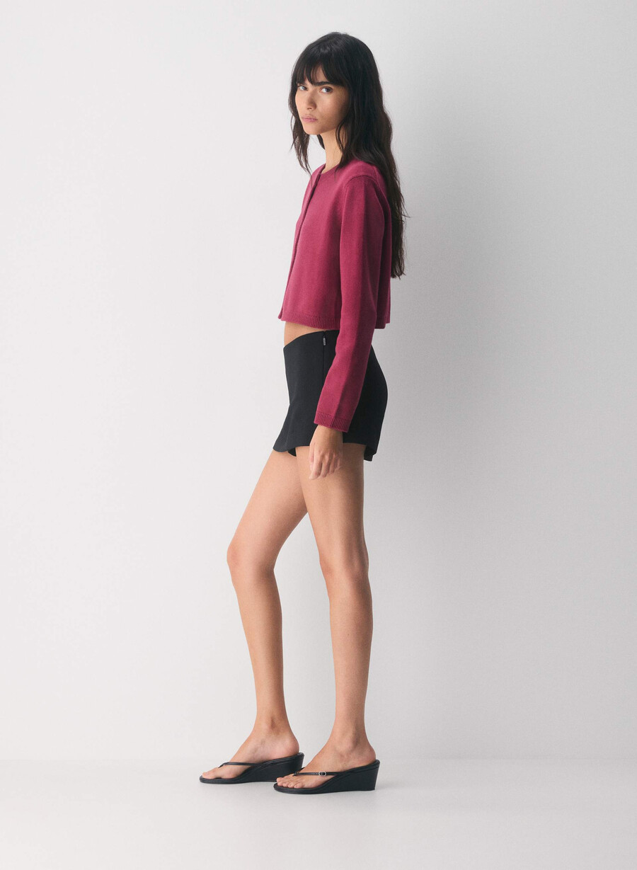 cotton charm sicilia-cardigan juicy rose