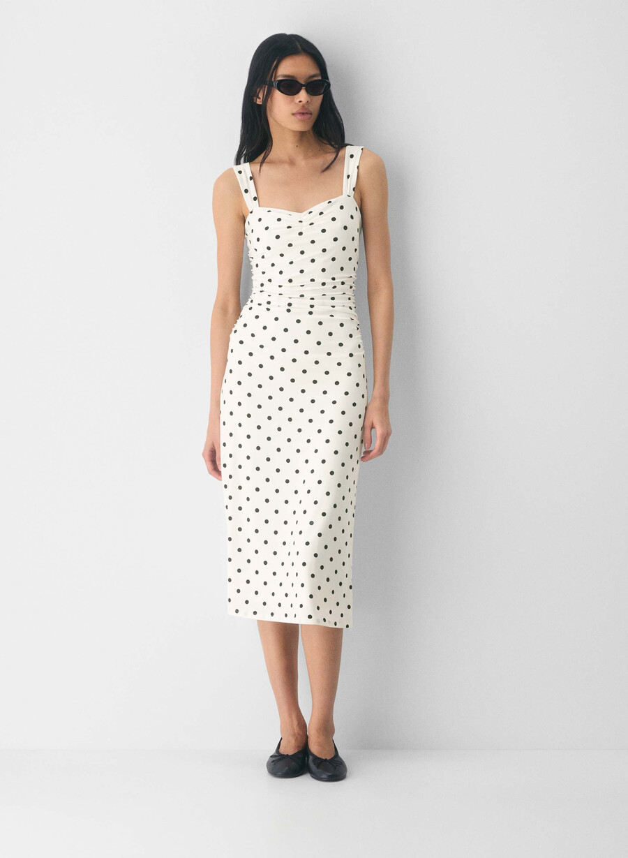 smooth matter voice dress lys bjØrksvart