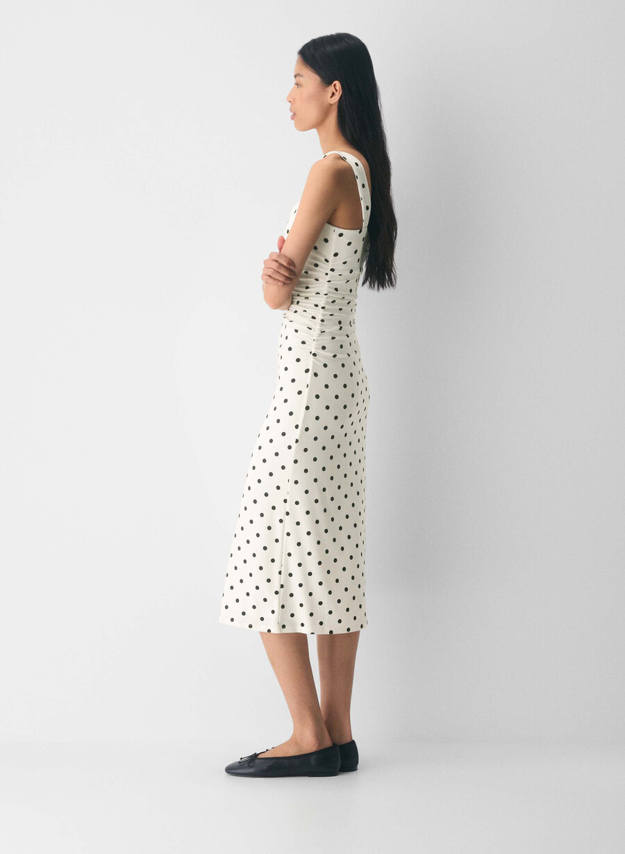 smooth matter voice dress lys bjØrksvart