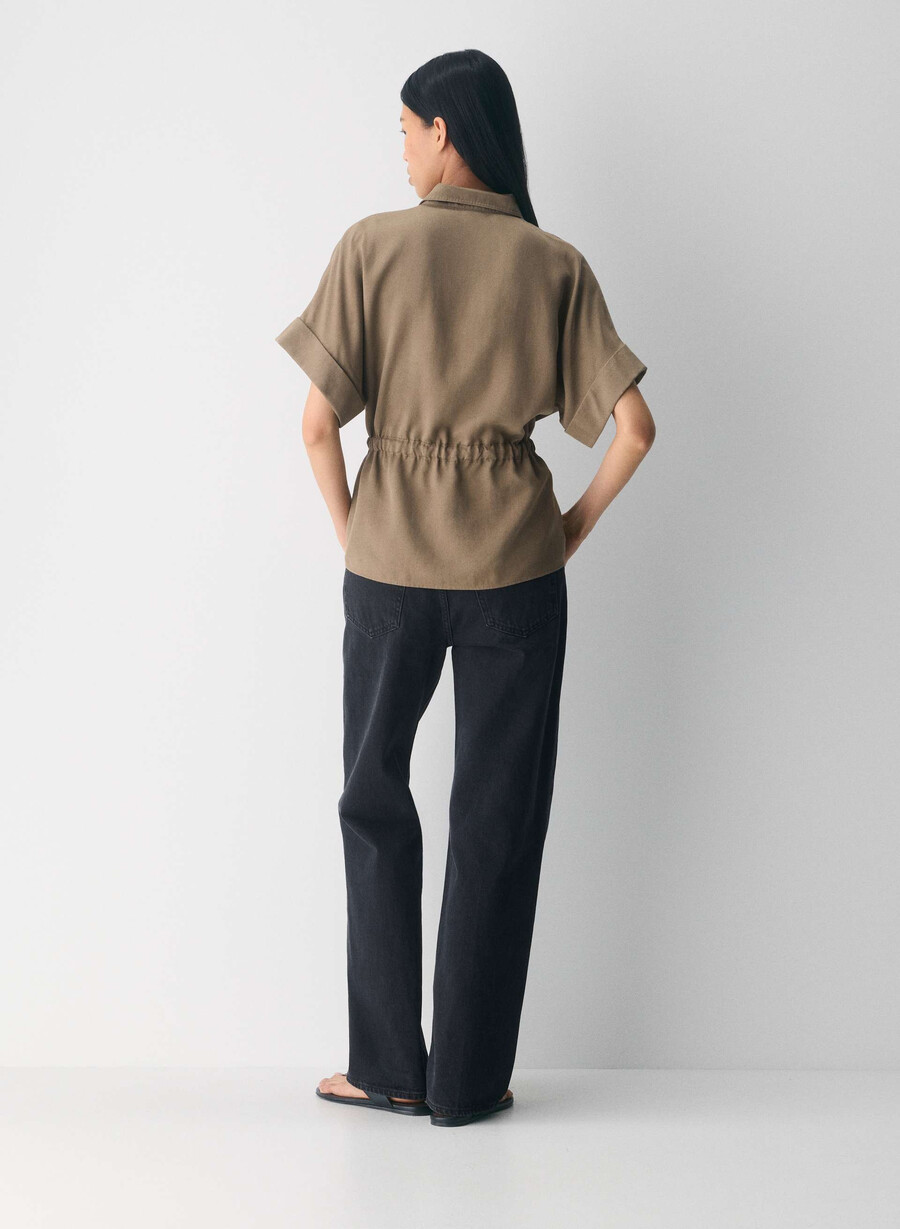 garner skjorte folio brun