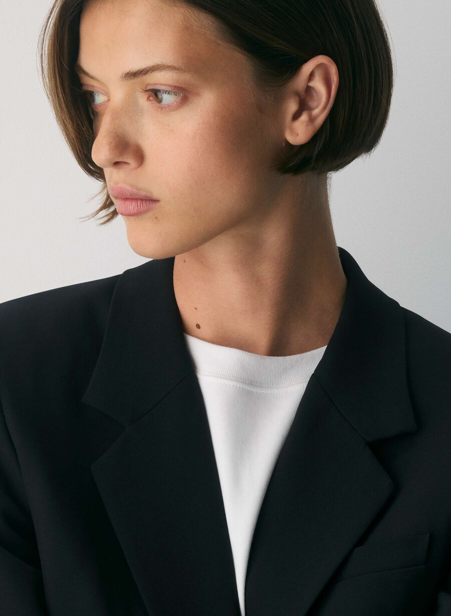 eureka blazer - reessential light svart