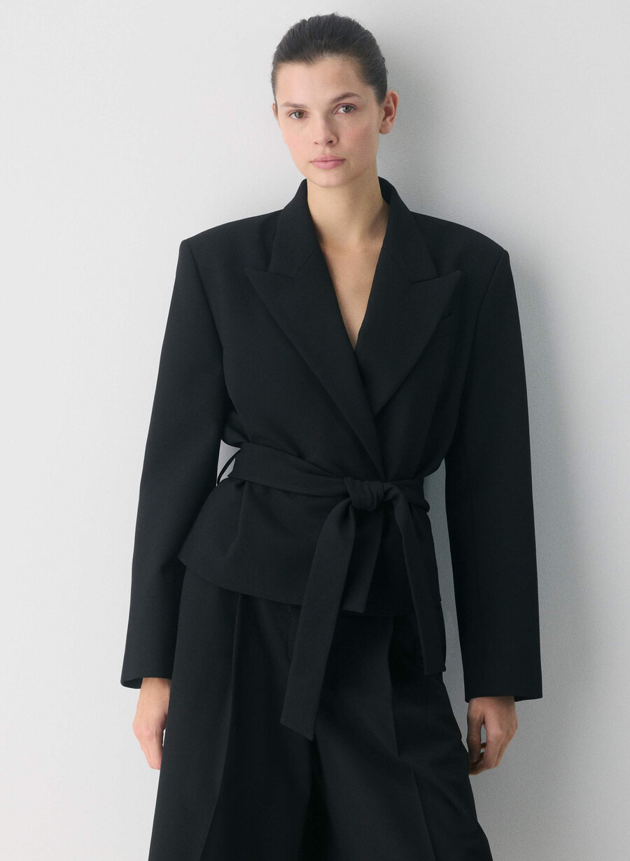 modus blazer - reessential svart