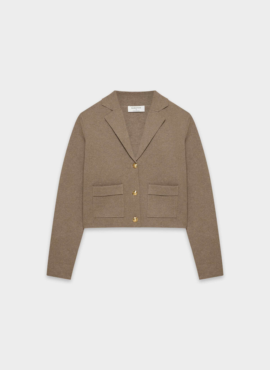 ordinance genser - wonder yarn heather folio brun