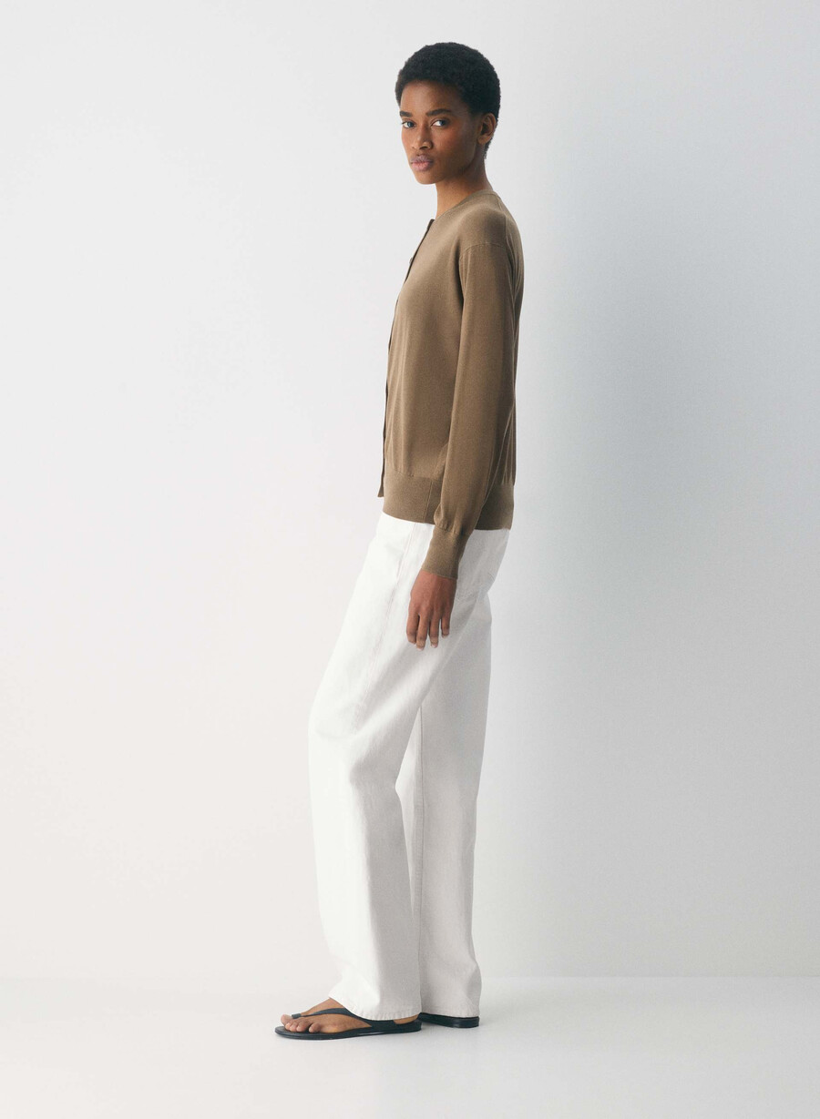 acumen cardigan folio brun