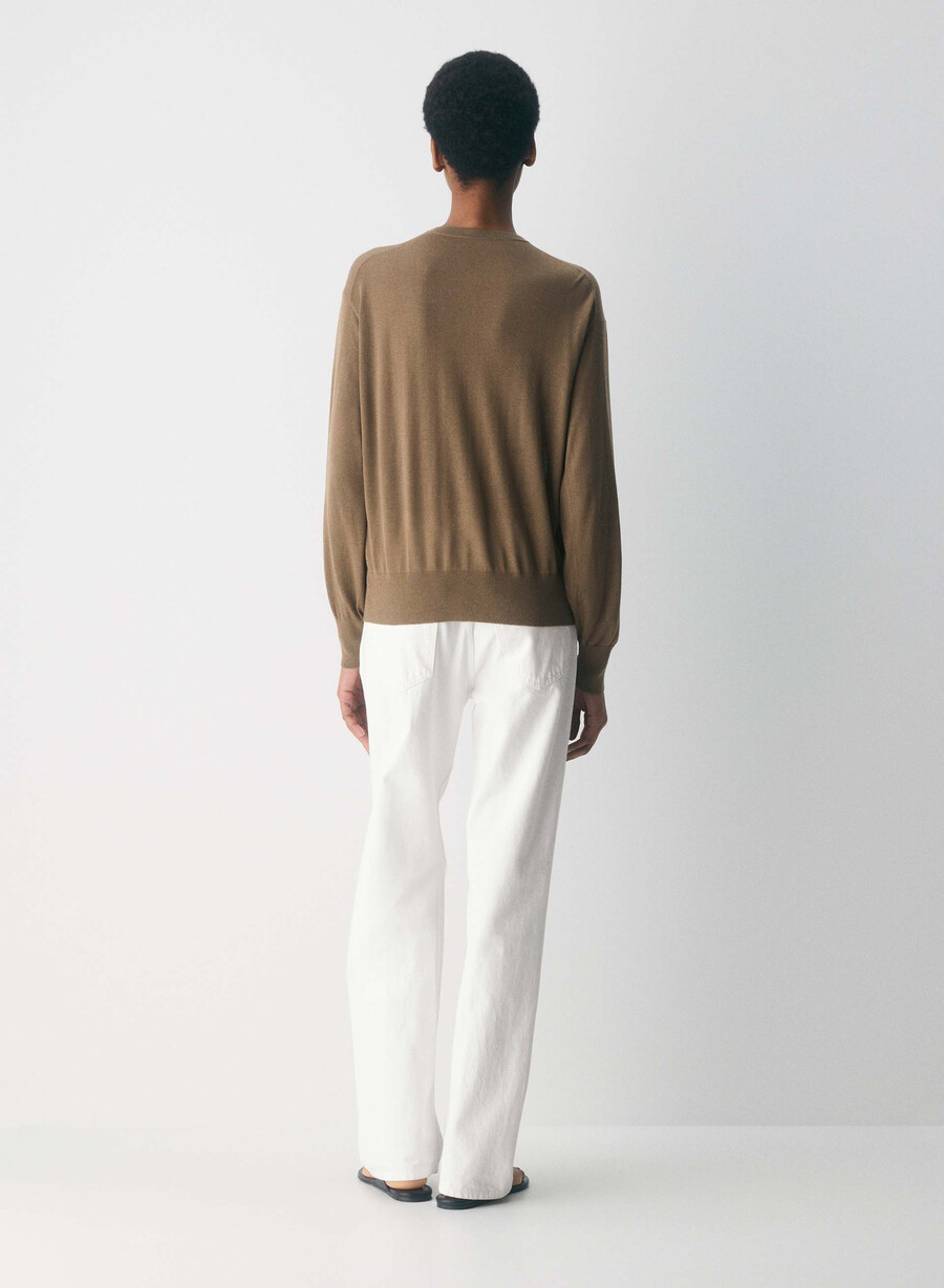 acumen cardigan folio brun