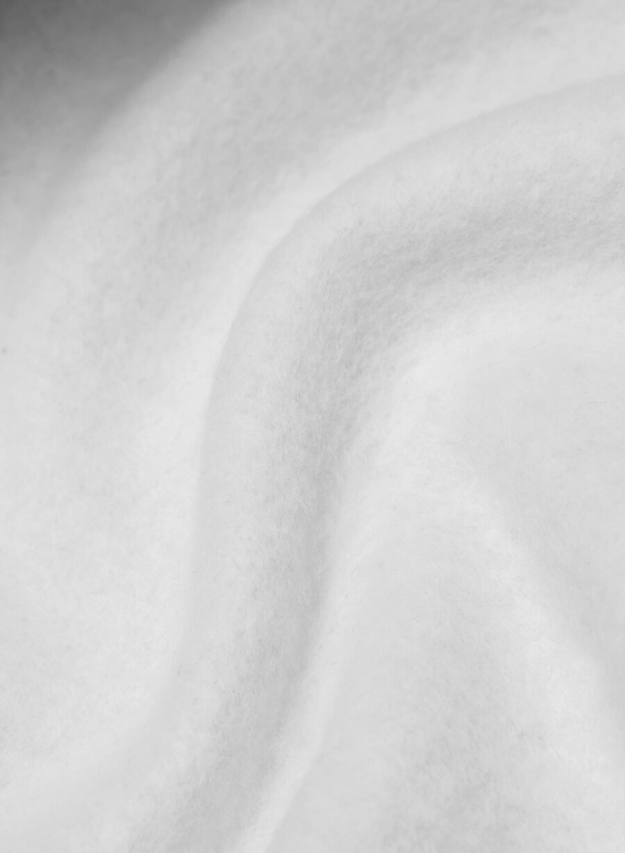 koselig svettefleece mega-trakthals heather chrome