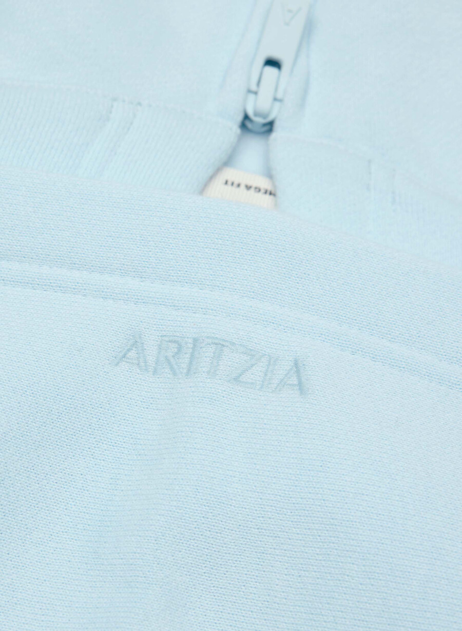 koselig fleece mega raglan hettegenser med glidelås villa blÅ