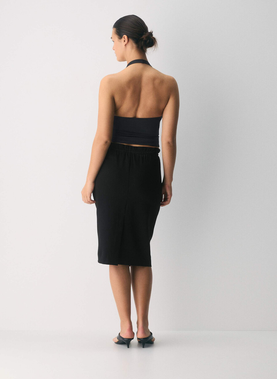 original contour transfix halter topp svart