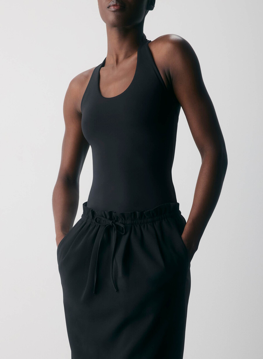 original contour transfix halter topp svart