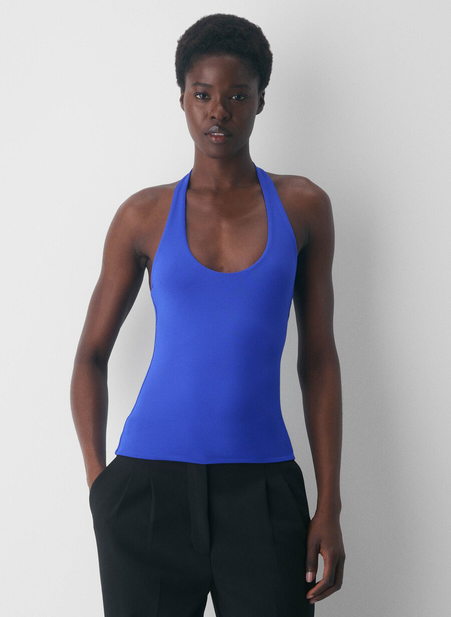 original contour transfix halter top ablaze blÅ