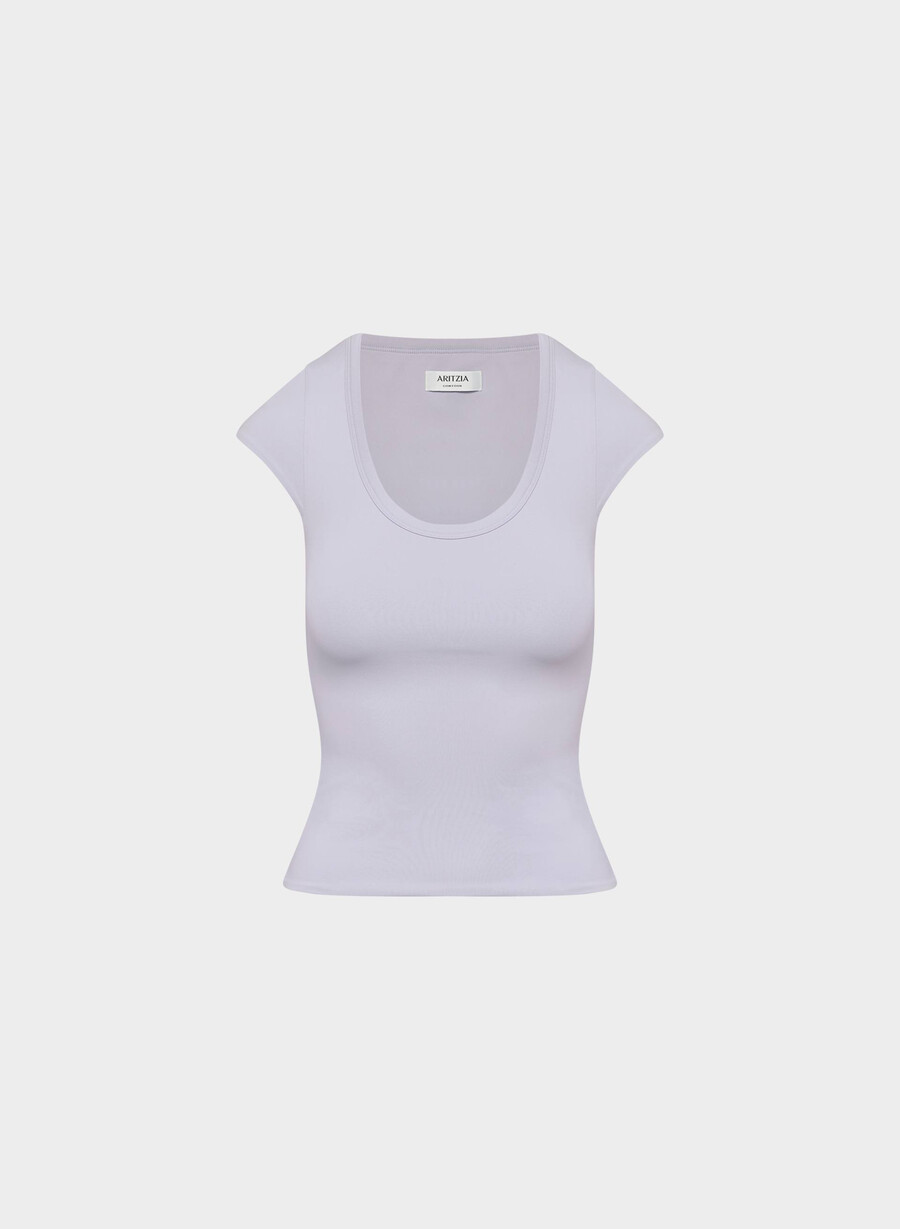 original contour emanate t-skjorte wildflower lilac