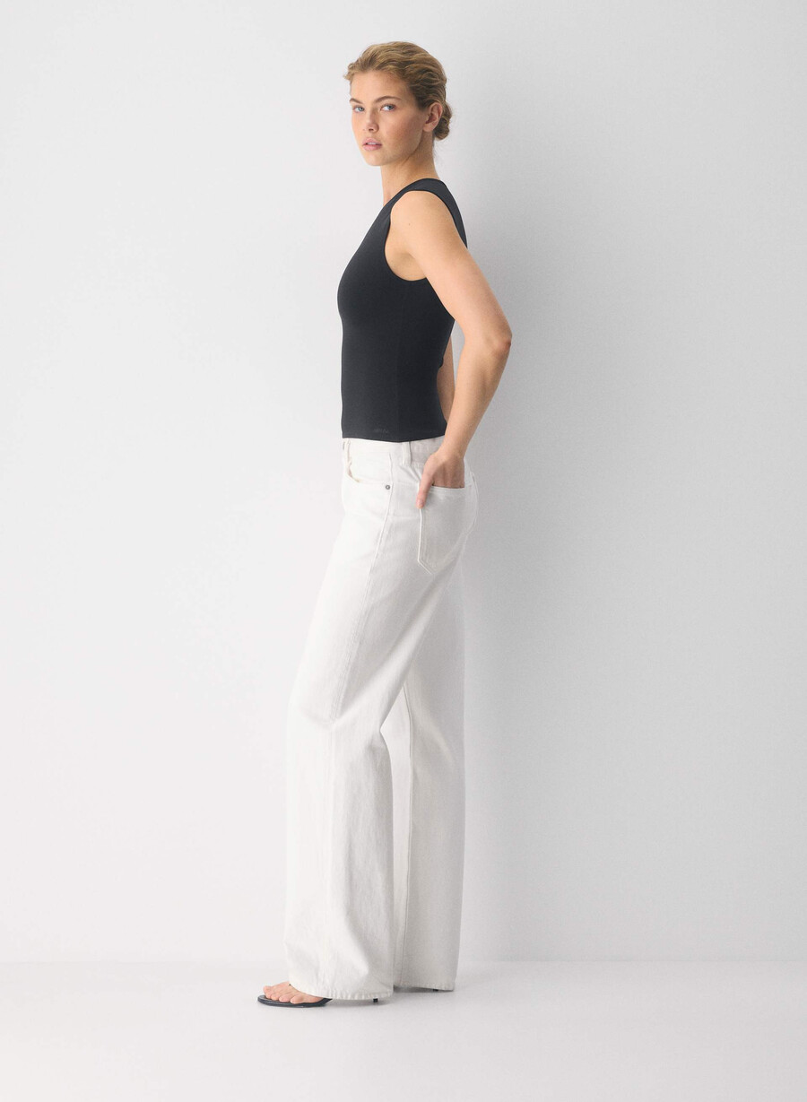 original contour flatter tanktop svart