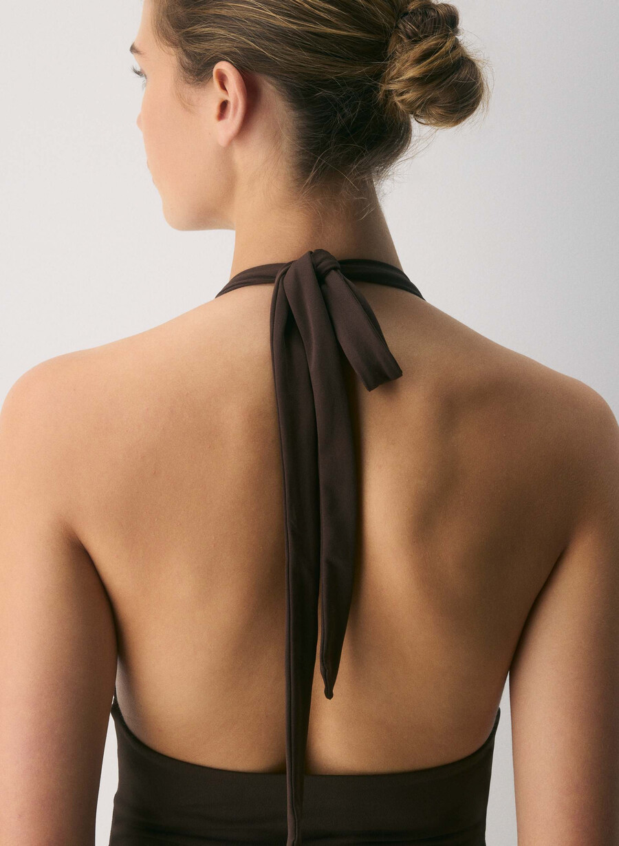 original contour siren bodysuit mokkabrun