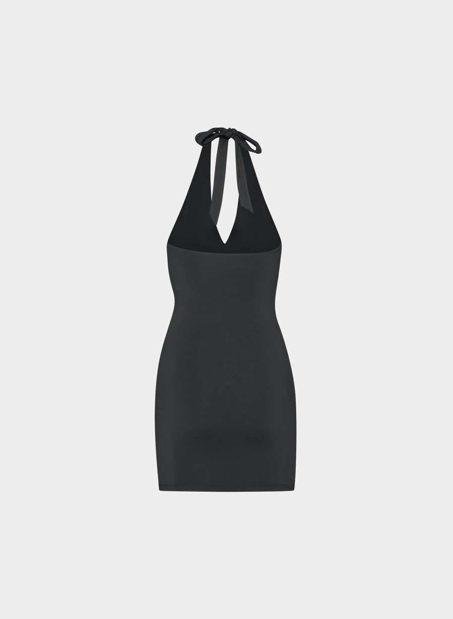 original contour tantalize halterkjole svart