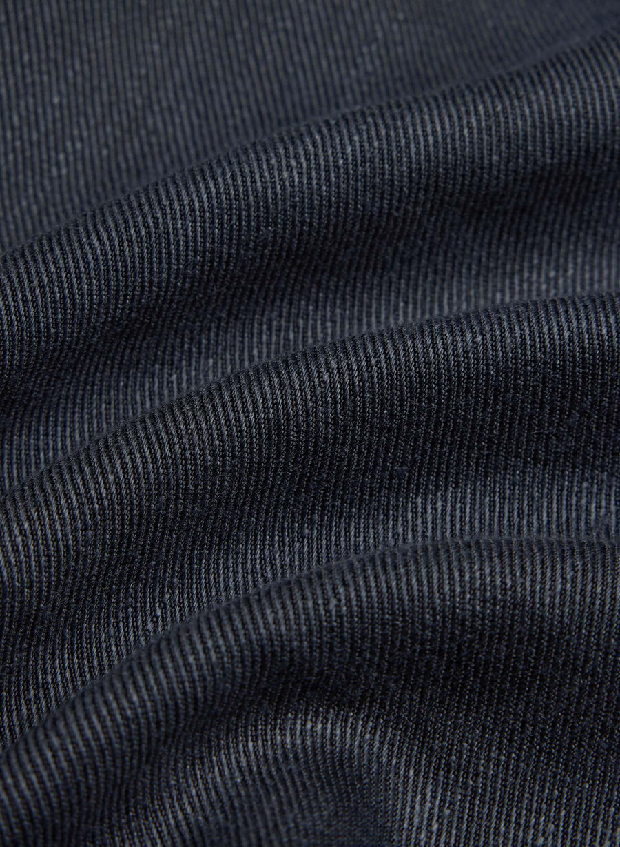 posh linen tubetopp mØrk navyblÅ