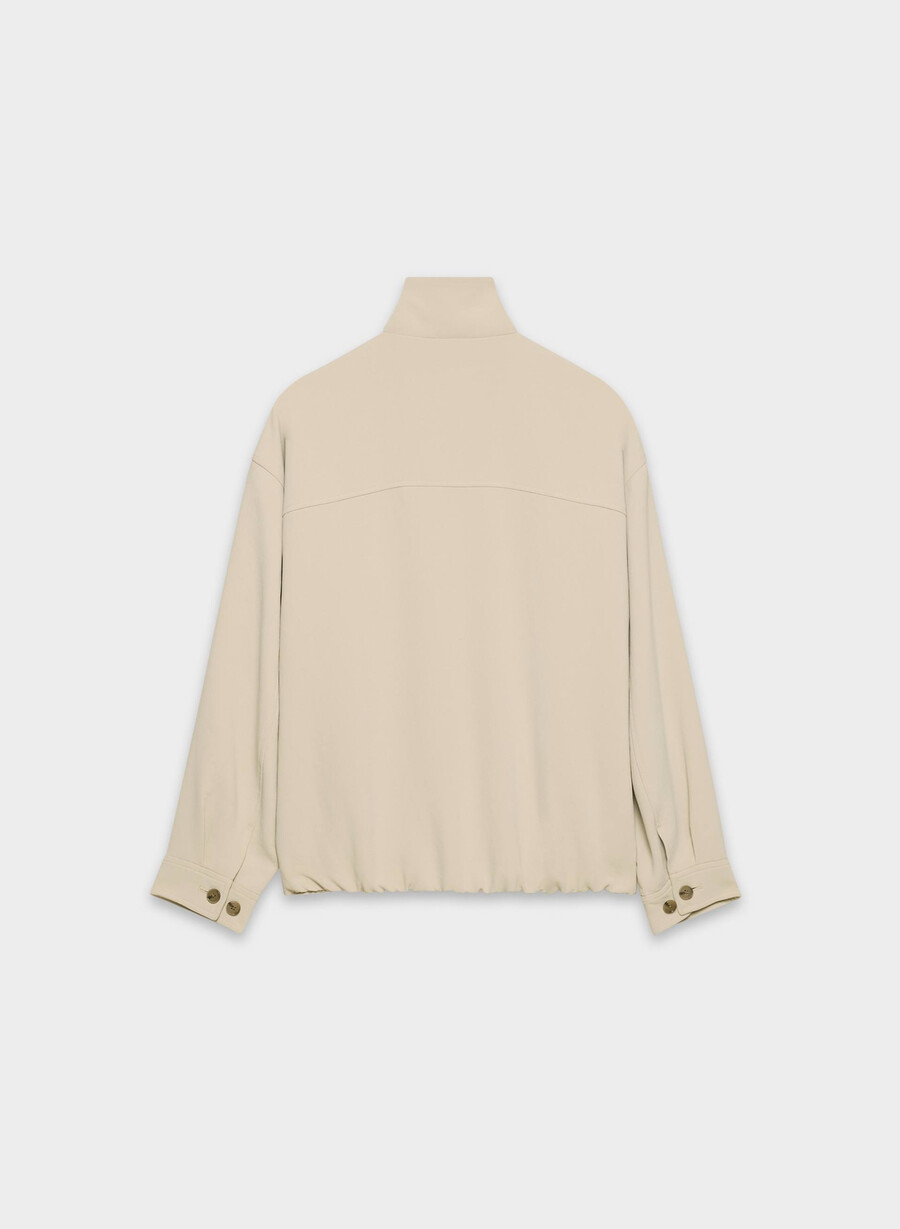 oculus-jakke - crepette marcona beige