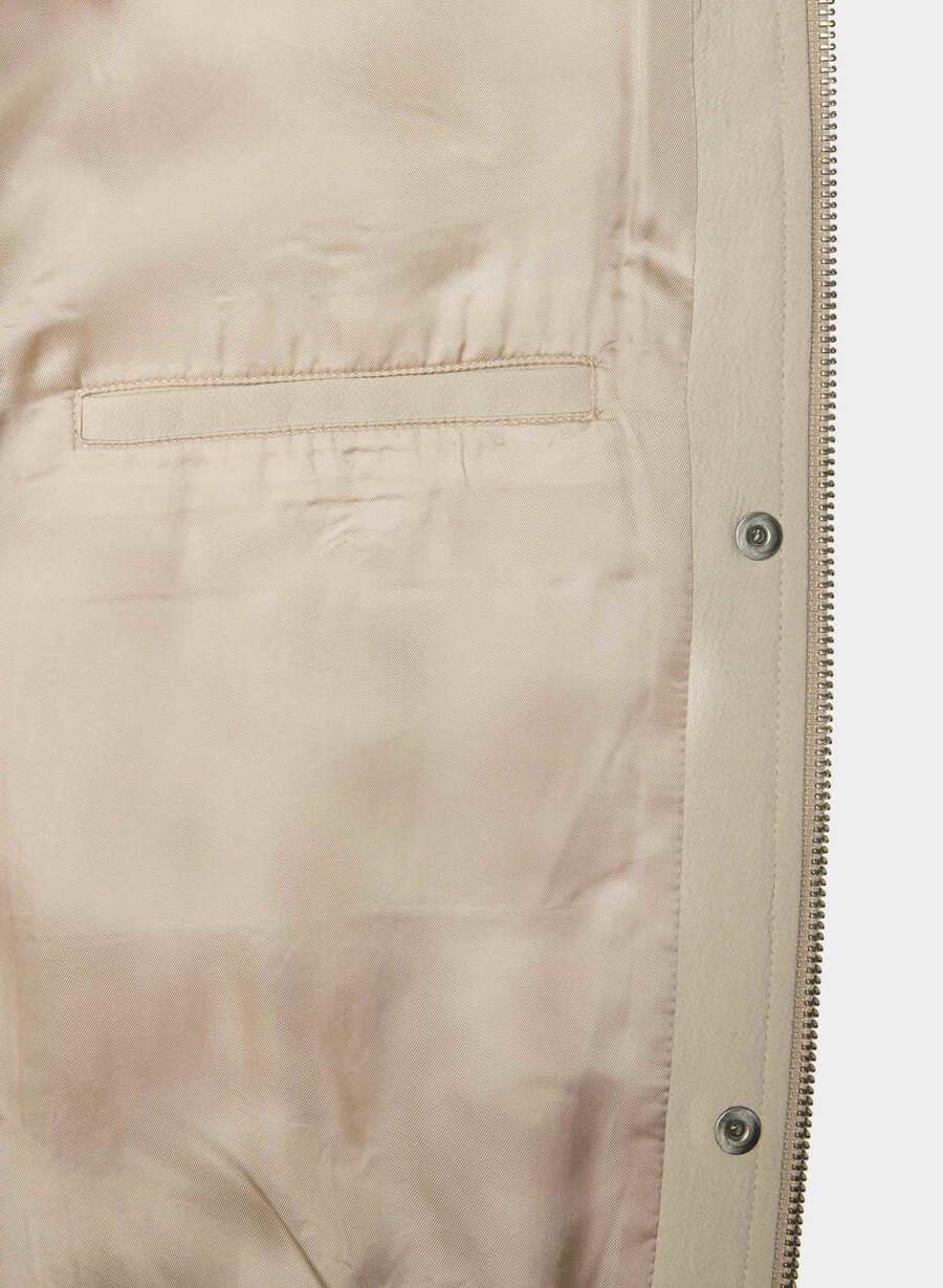 oculus-jakke - crepette marcona beige