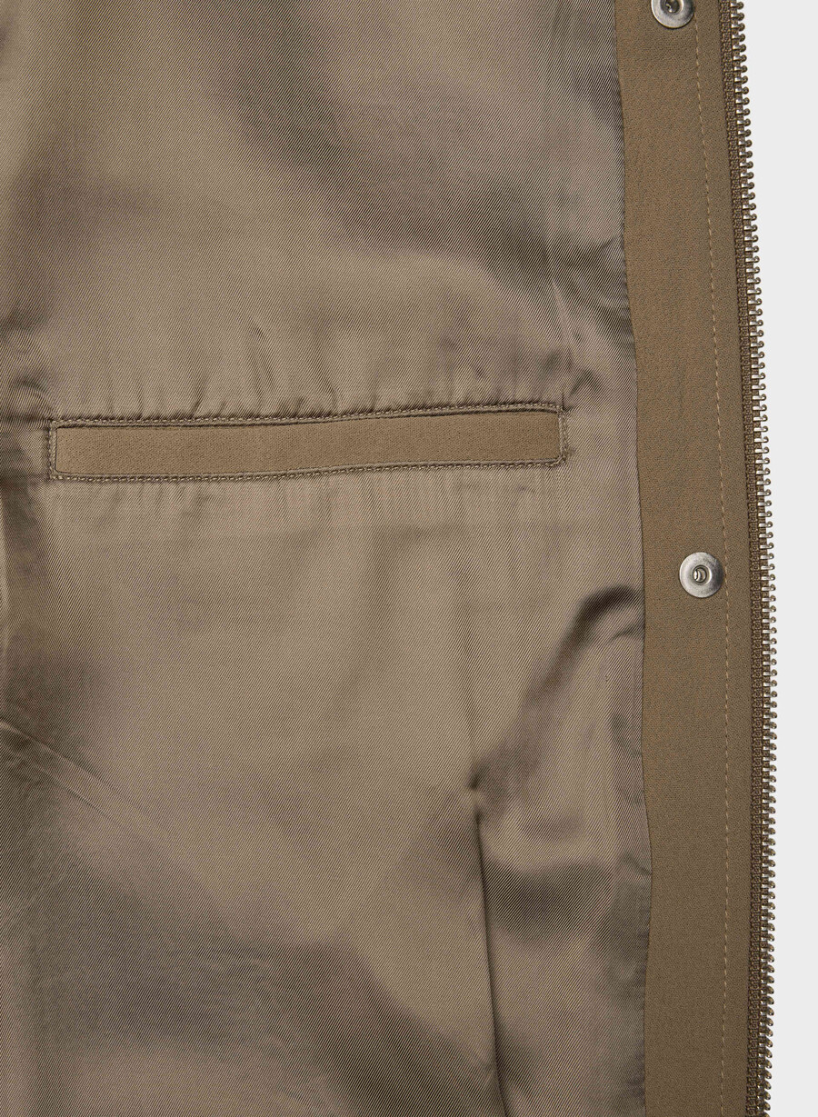 oculus jakke - crepette folio brun