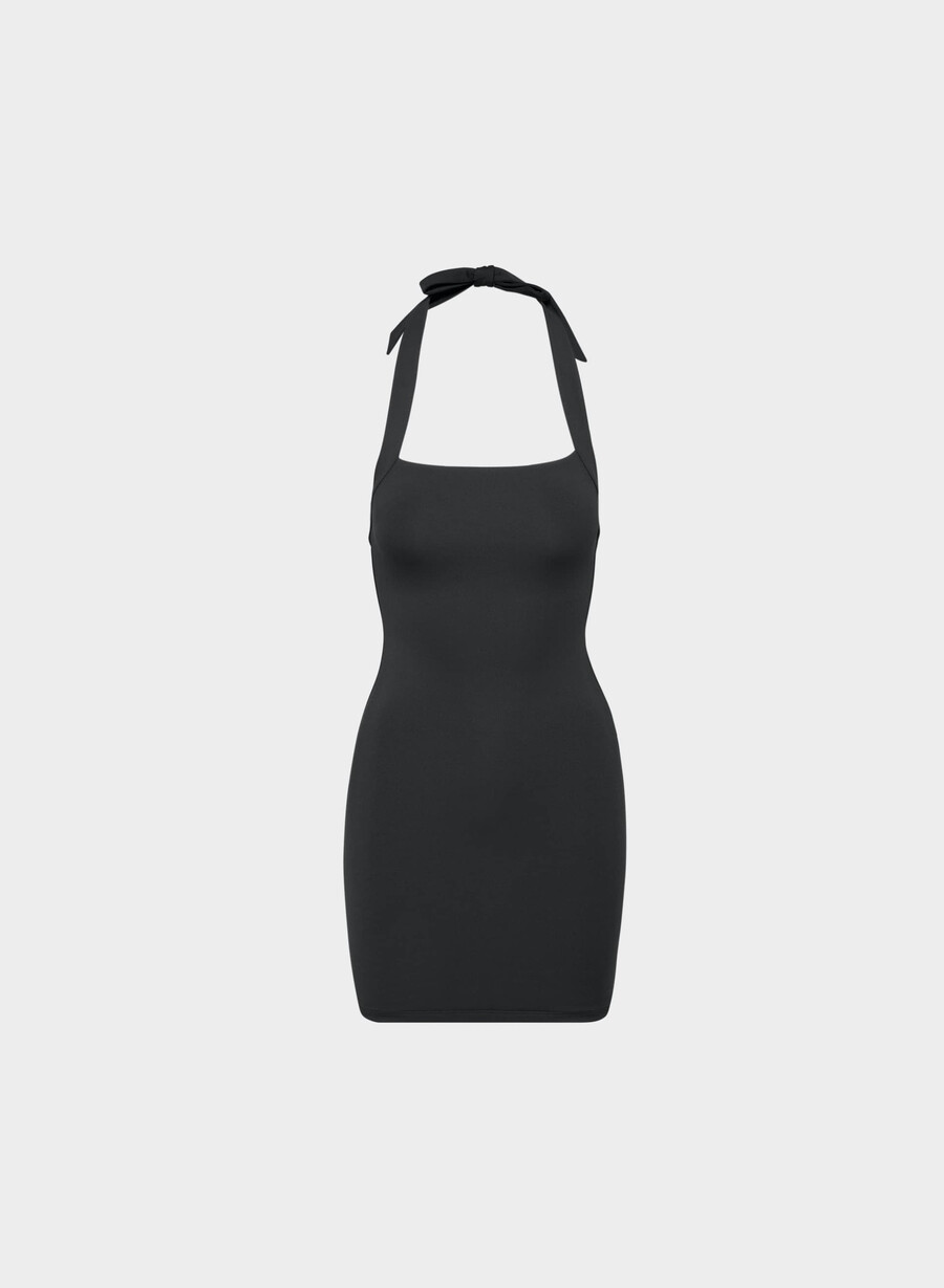 original contour optimum halterkjole svart