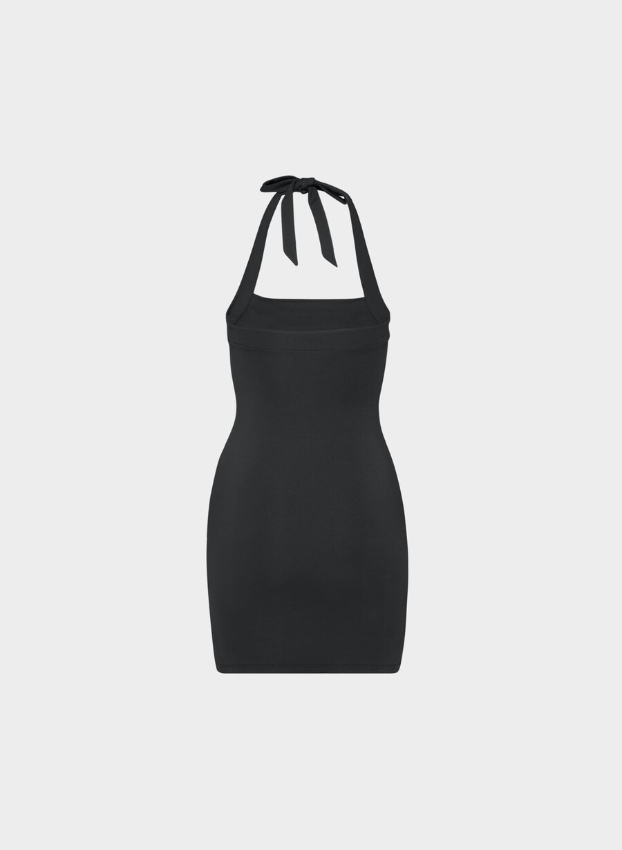 original contour optimum halterkjole svart
