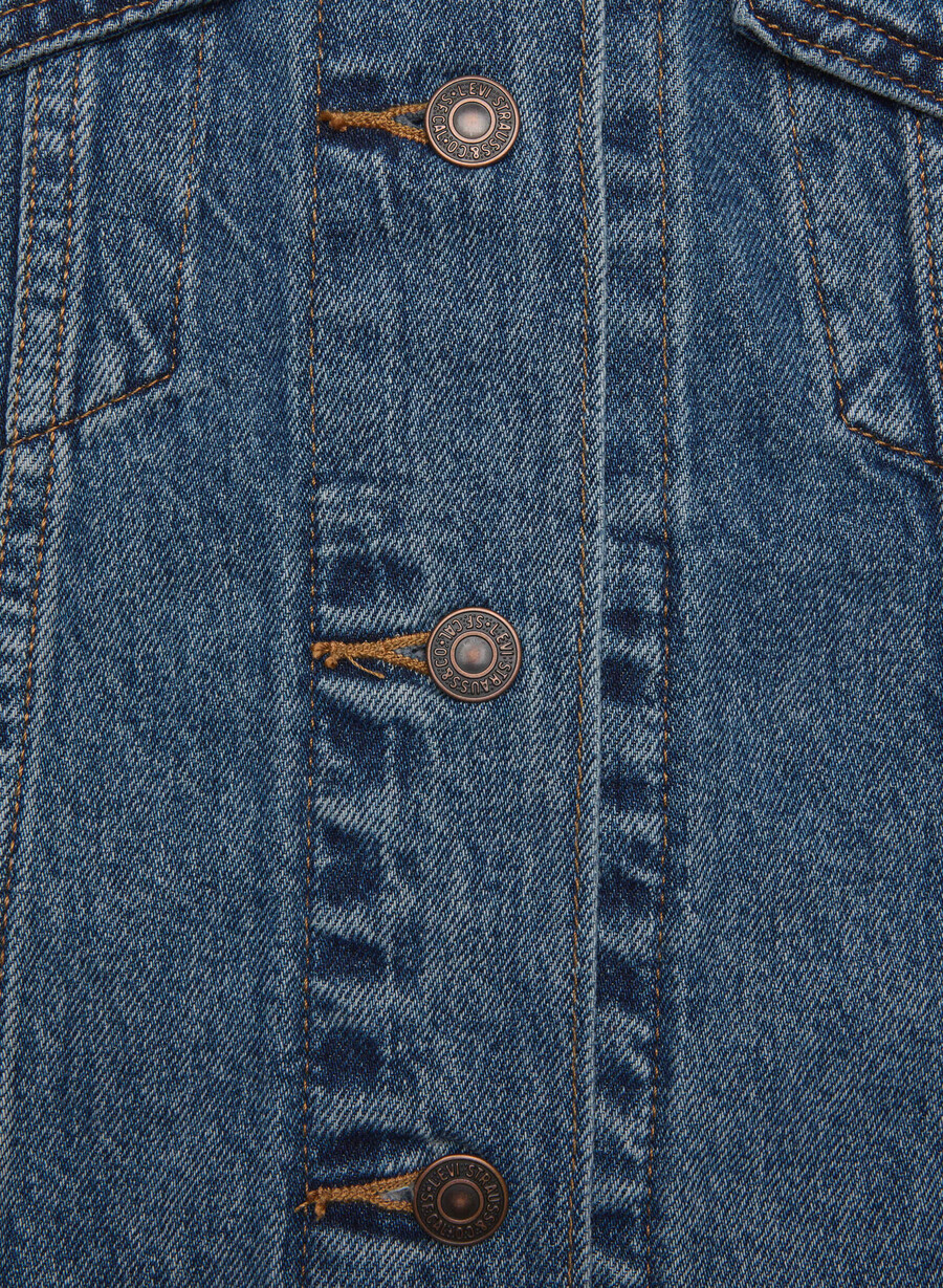 levis 90-talls truckerjakke mØrk indigo