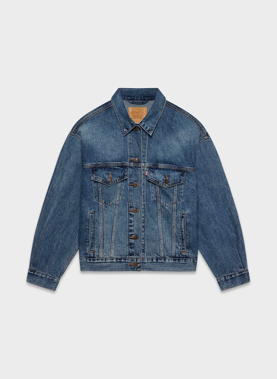 levis 90-talls truckerjakke mØrk indigo