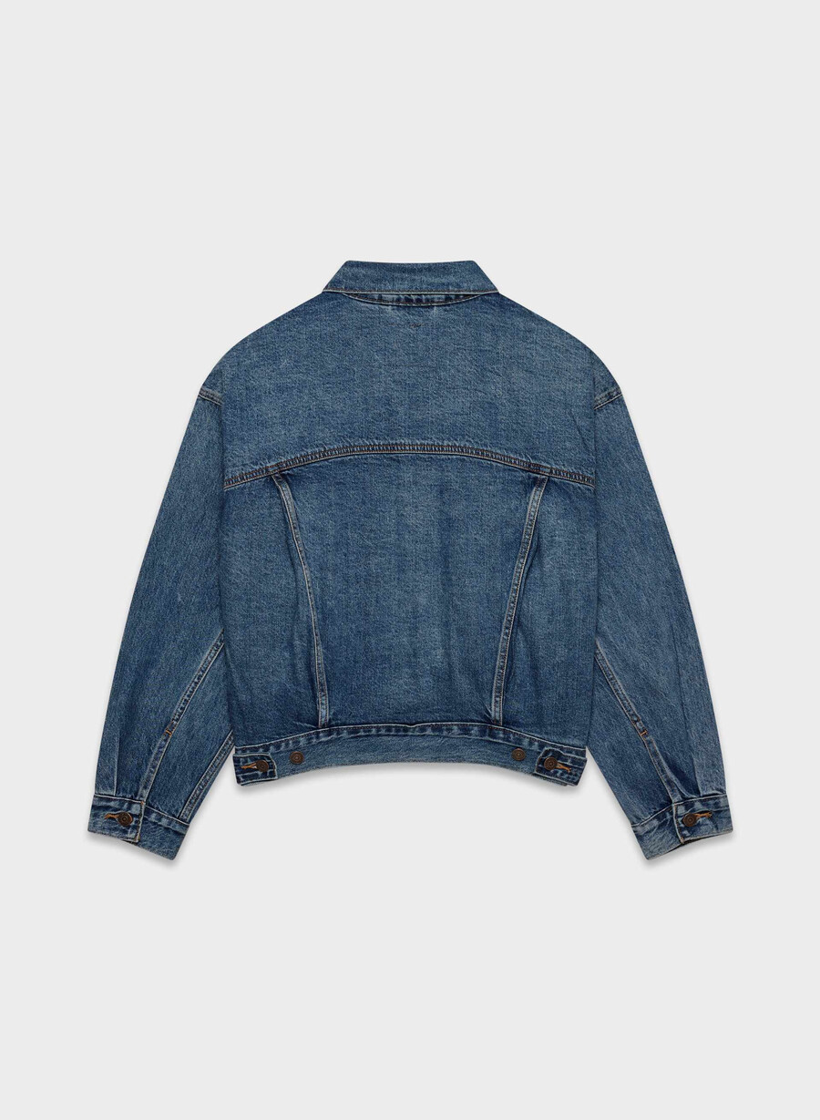 levis 90-talls truckerjakke mØrk indigo