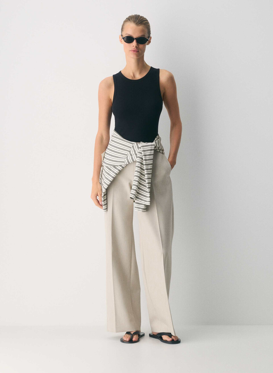 parity pant heather matte perle