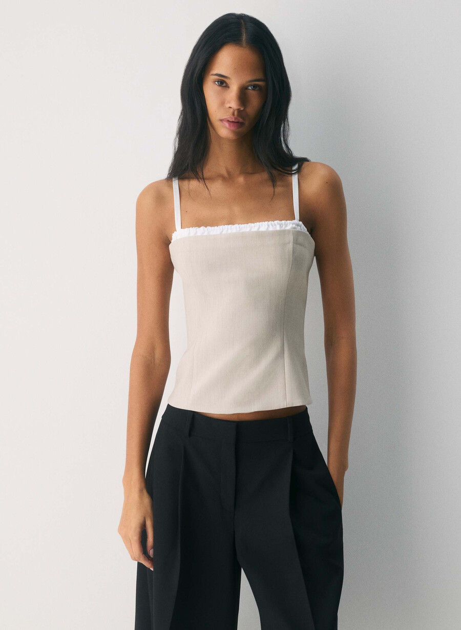 mondrian topp - reessential heather matt perle