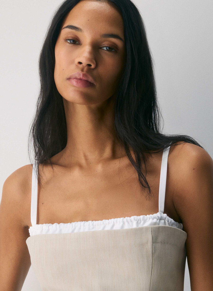 mondrian topp - reessential heather matt perle