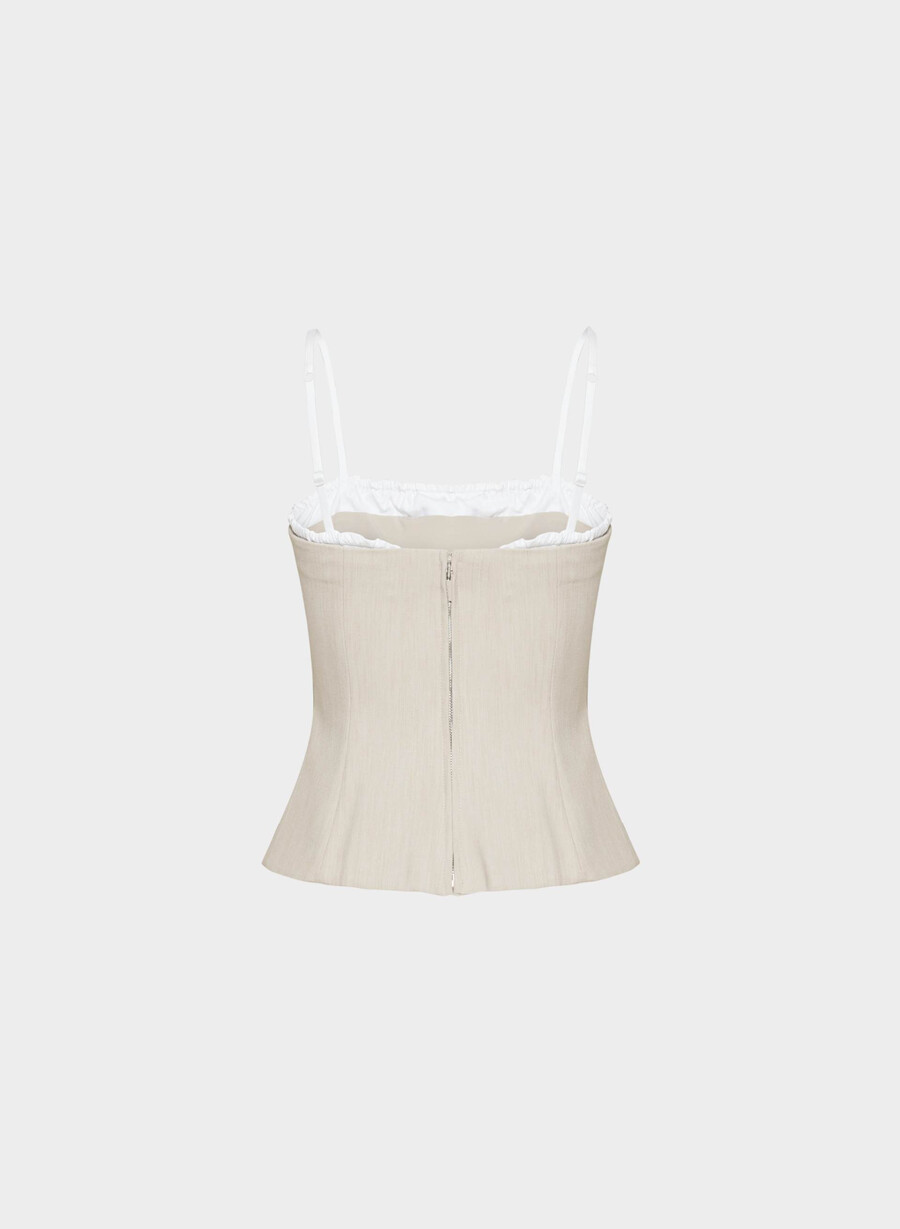 mondrian topp - reessential heather matt perle