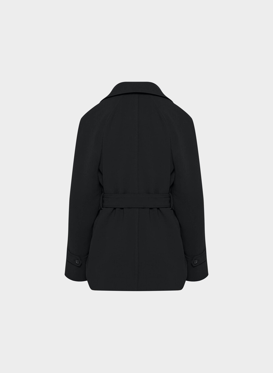 the splendor mid trench coat svart