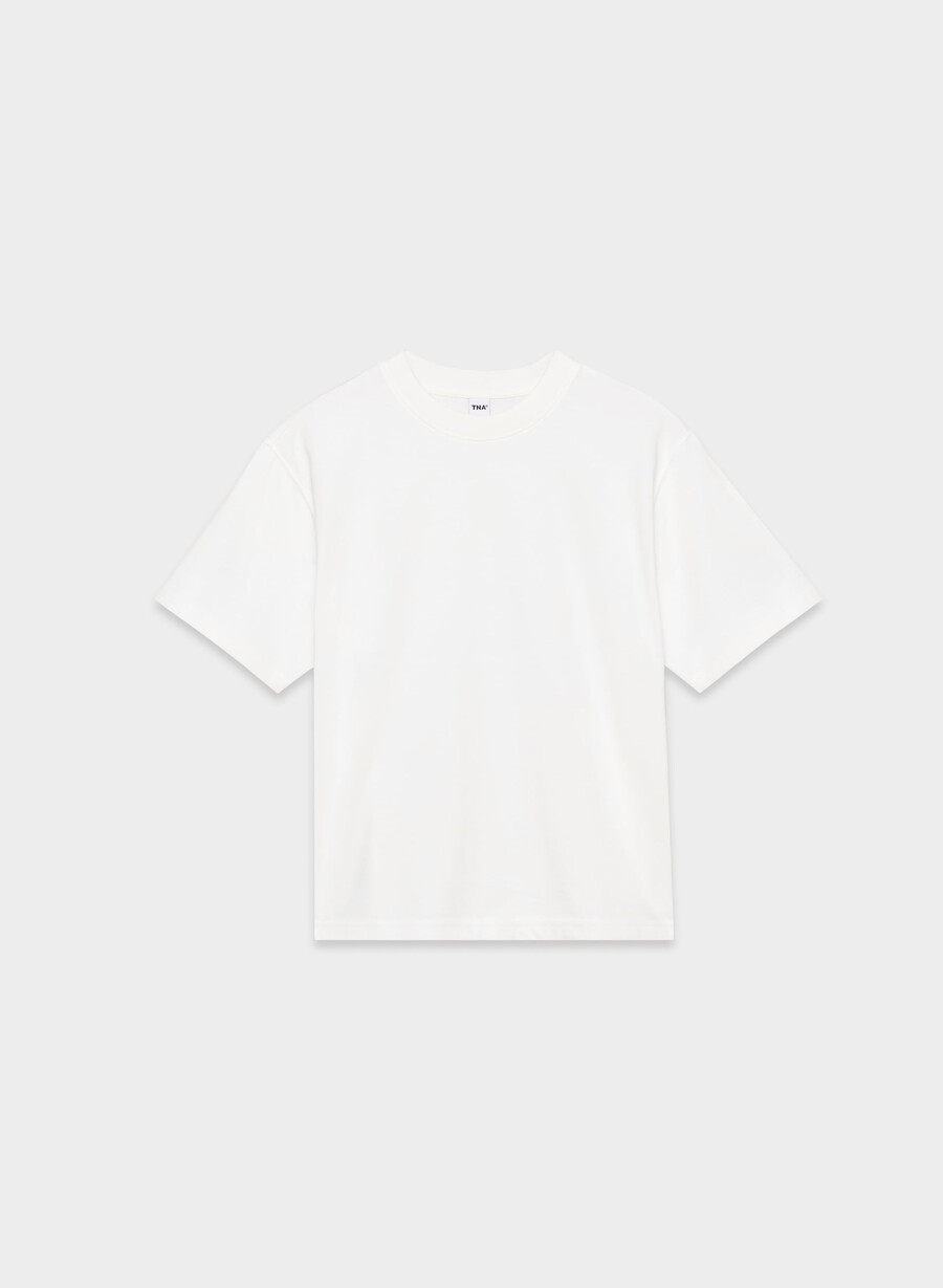 mighty cotton delta t-skjorte hvit
