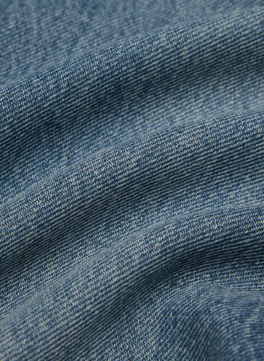 denim forum cleo relaxed high-rise wide jeans vintage mørk blå