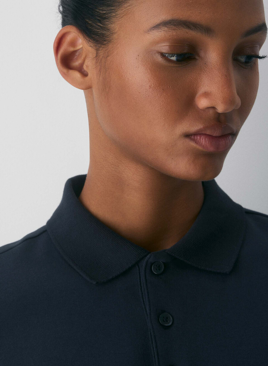 interlock cotton consensus poloskjorte hvit