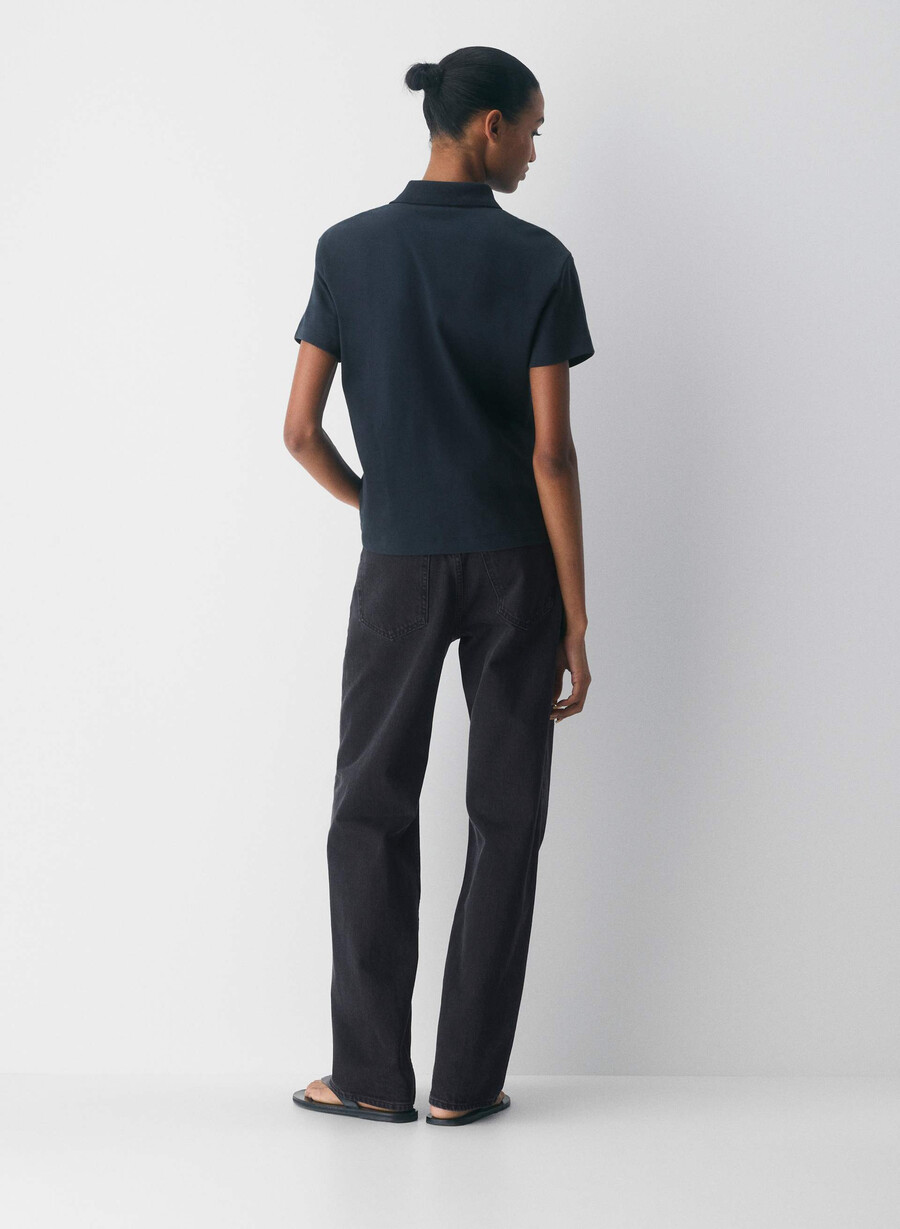 interlock cotton consensus poloskjorte hvit