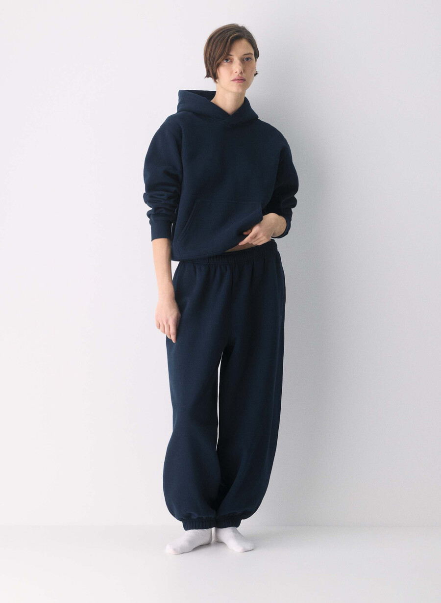 koselig joggebukse i fleece fra admiral.